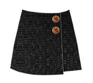 Cara Cara Luca Mini in Cloud Tweed Black