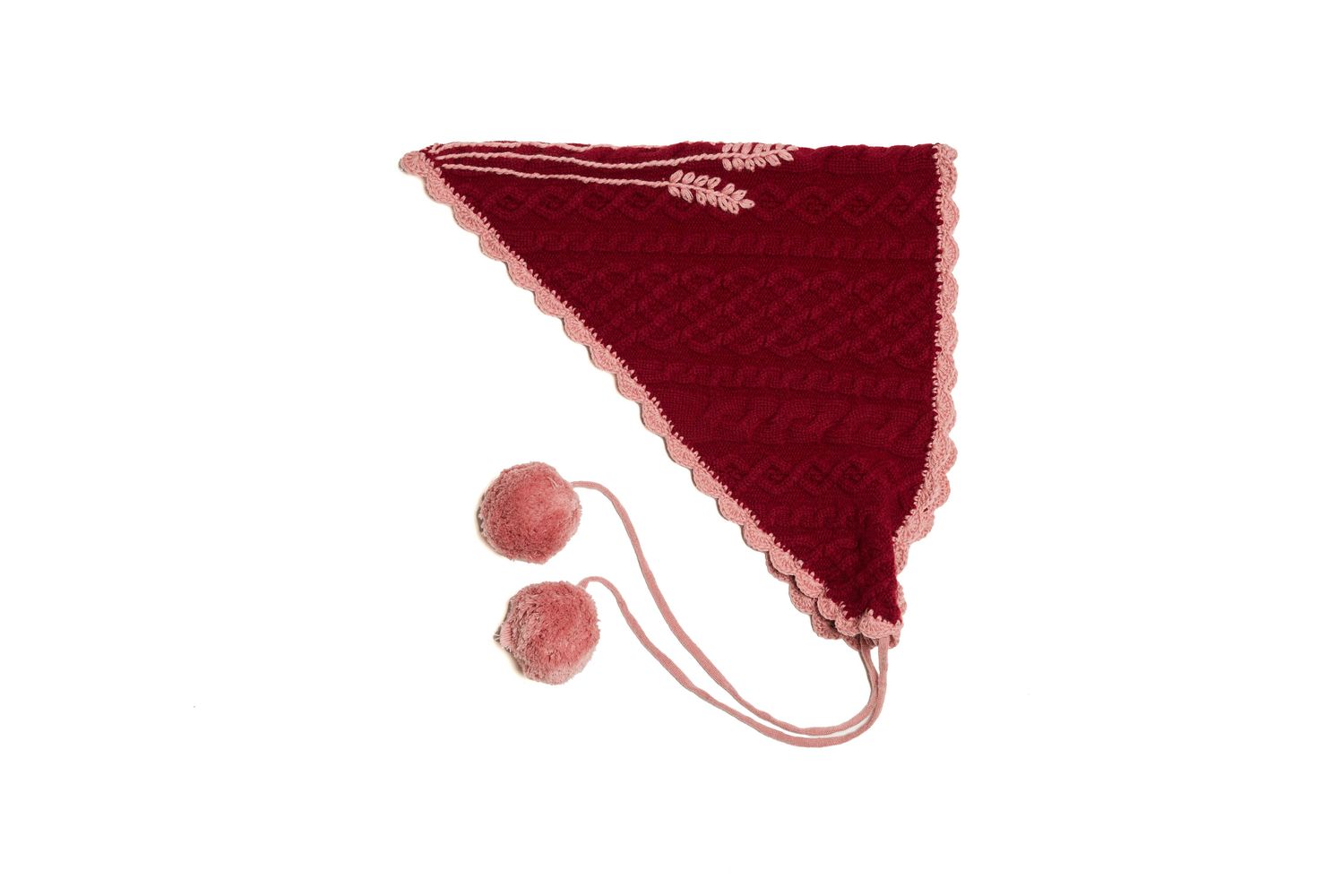 Lorna Murray Alpine Kerchief in Sugarplum