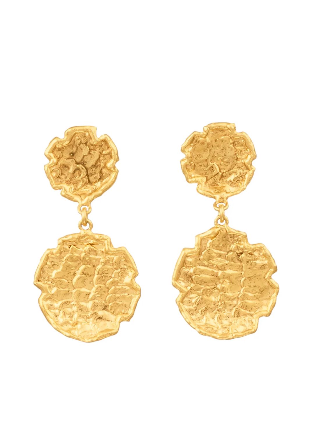 Sylvia Toledano Boucles d'oreille Swan in Gold