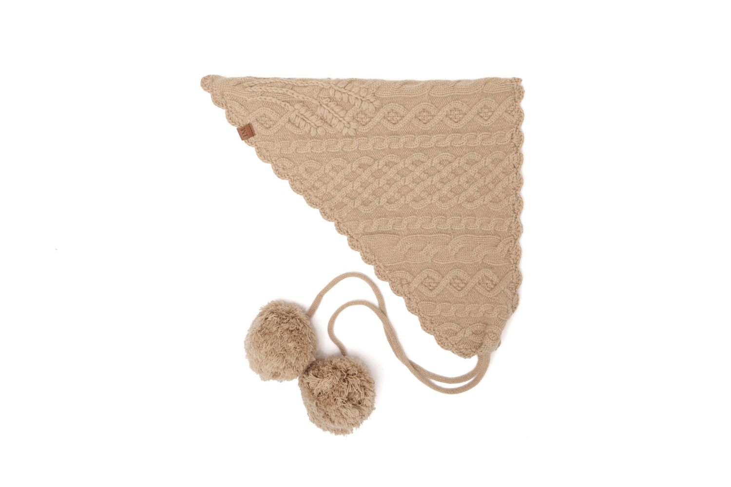 Lorna Murray Alpine Maxi Kerchief in Chai Tea