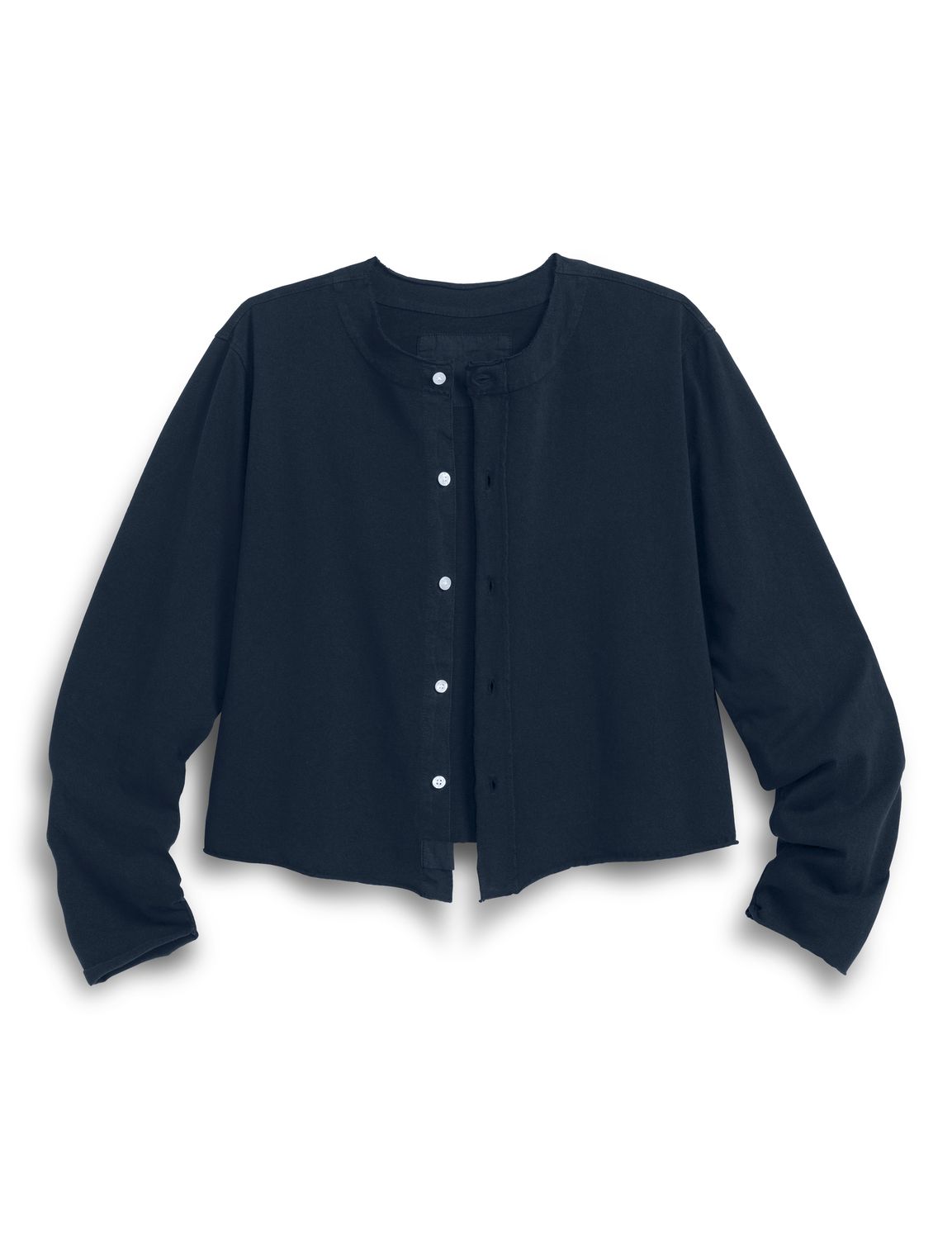 Frank &amp; Eileen Jackie T-Shirt Cardigan in Classic Navy