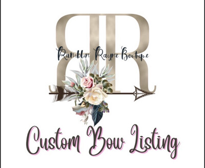 Custom Bows