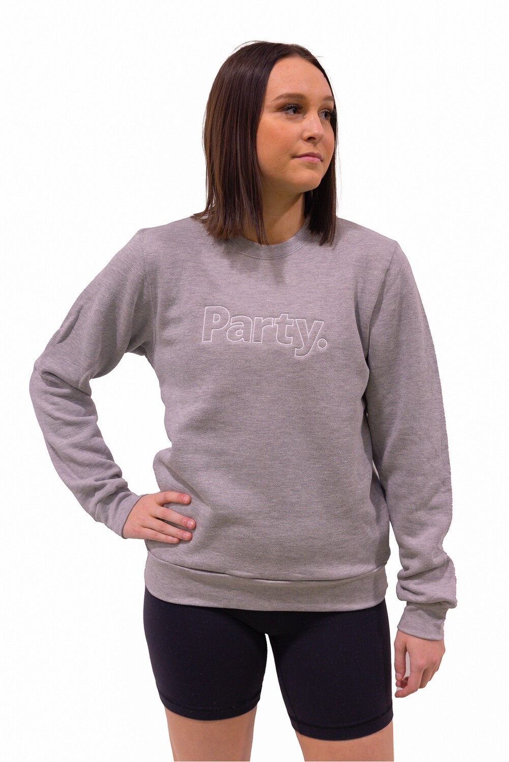 Bamboo Fleece Crewneck Sweatshirt (Heather Grey)