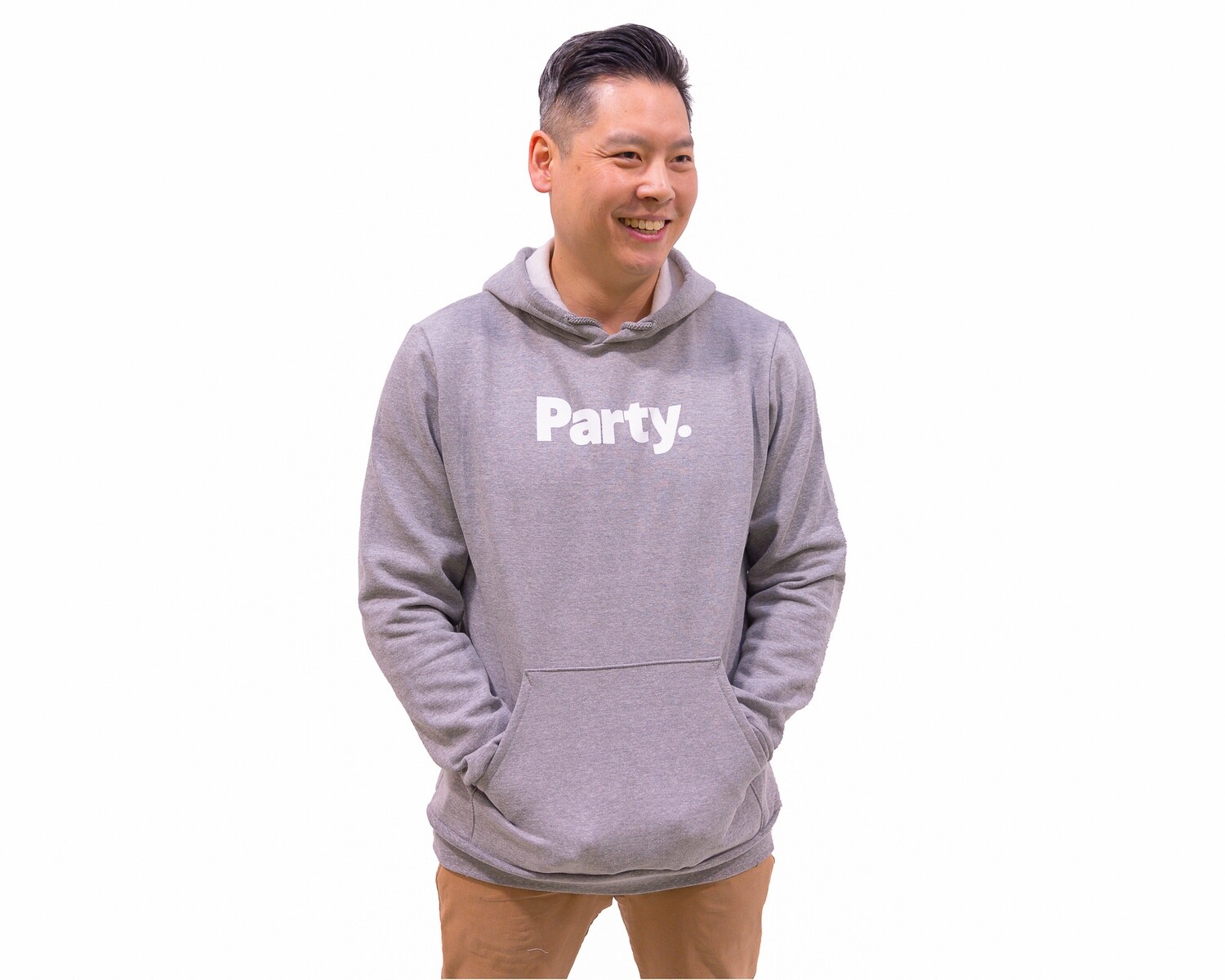 Hooded Sweatshirt (Athletic Grey)