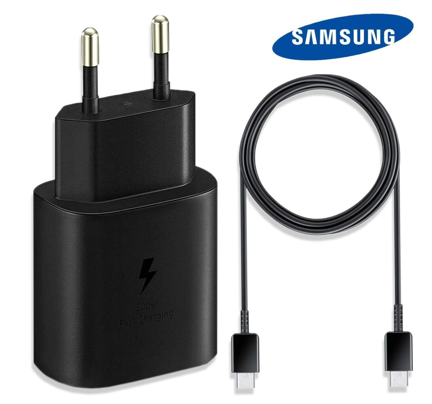 Original Samsung TA800 Schnellladegerät 25W+USB-C Ladekabel