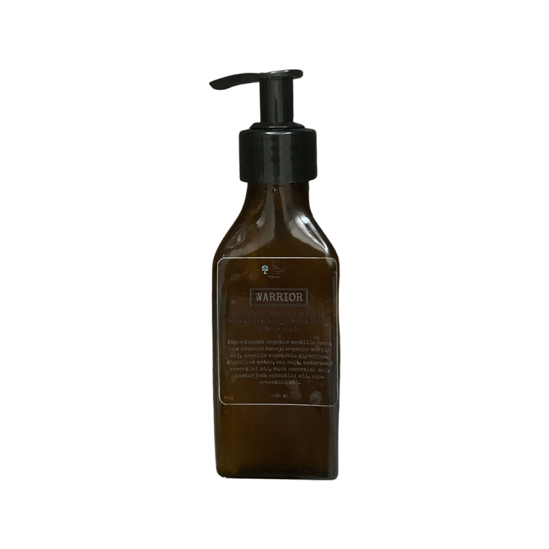 Masculine body wash