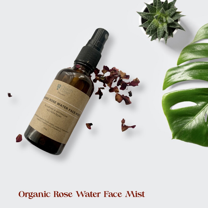 Organic Rose Water Face Mist