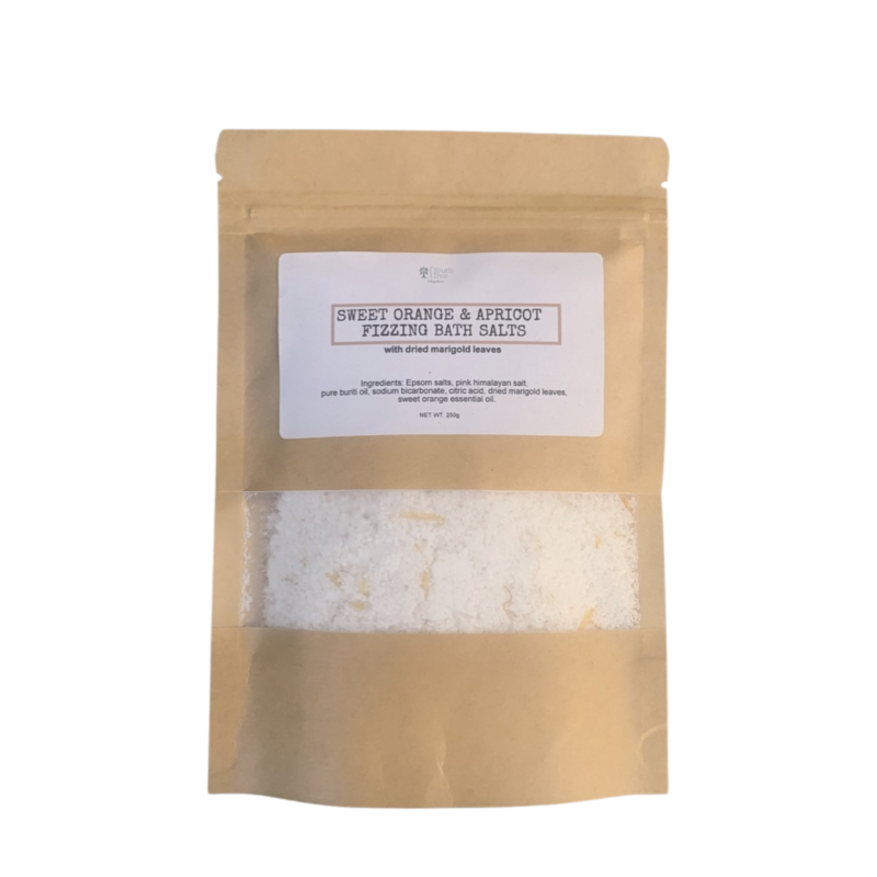 Sweet Orange & Apricot bath salts