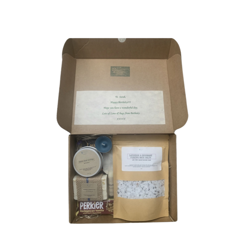 Personalised gift box