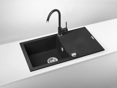 Éviers de cuisine simple bac avec égouttoir