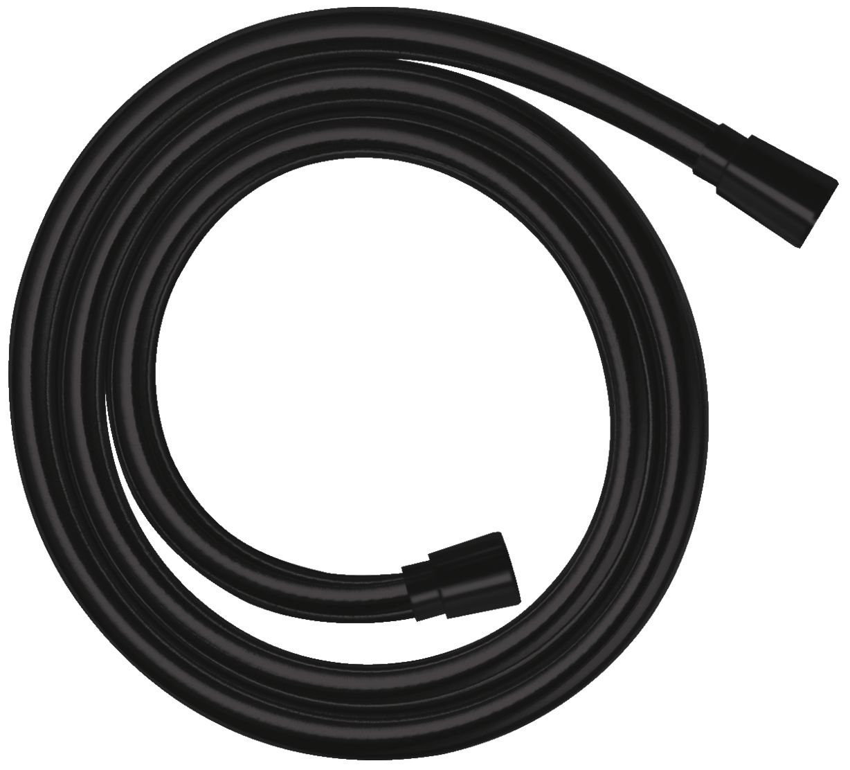 Flexible de WC  Hansgrohe Isiflex 1,25 m en noir mat