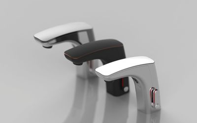 Robinetterie électronique pour lavabo