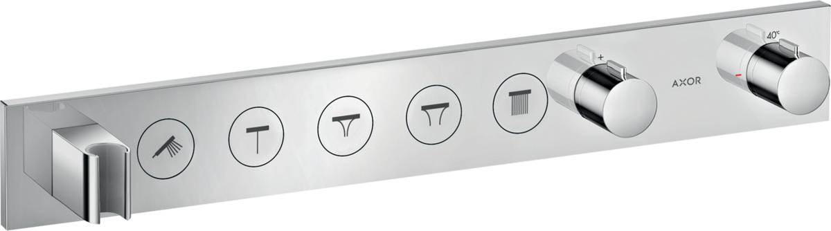 Module thermostatique encastré AXOR ShowerSolutions avec 5 fonctions