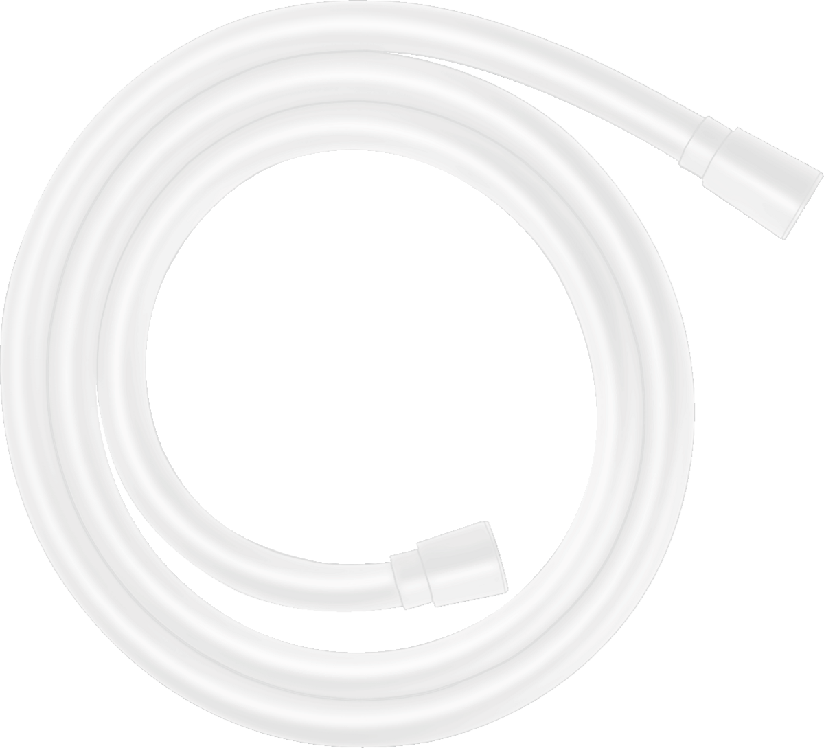 Flexible de WC Hansgrohe Isiflex 1,25 m en blanc mat