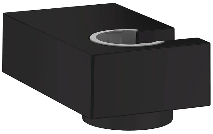 Support mural Hansgrohe Universel E pour douchette en noir mat
