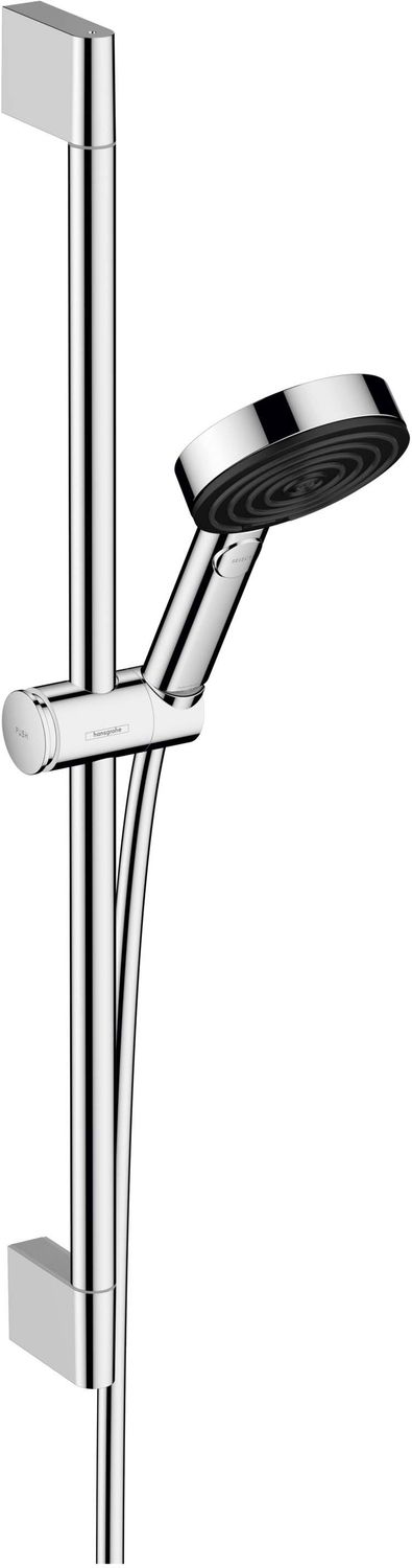 Barre de douche Hansgrohe avec douchette à main Pulsify Select S 105 3 jets et flexible Isiflex