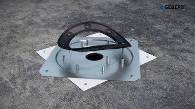 Raccordements au pare-vapeur Geberit Pluvia