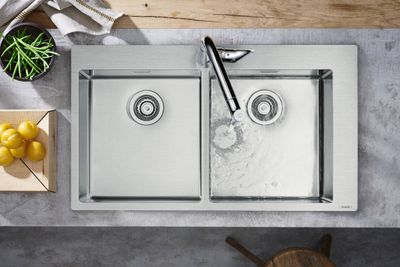 Éviers de cuisine double bacs