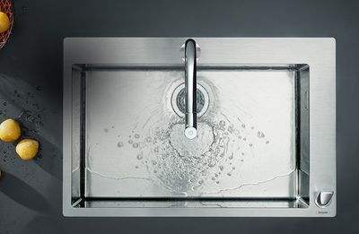 Éviers de cuisine simple bac