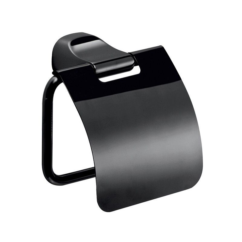 Stelvio Toilet Roll Holder with Cover