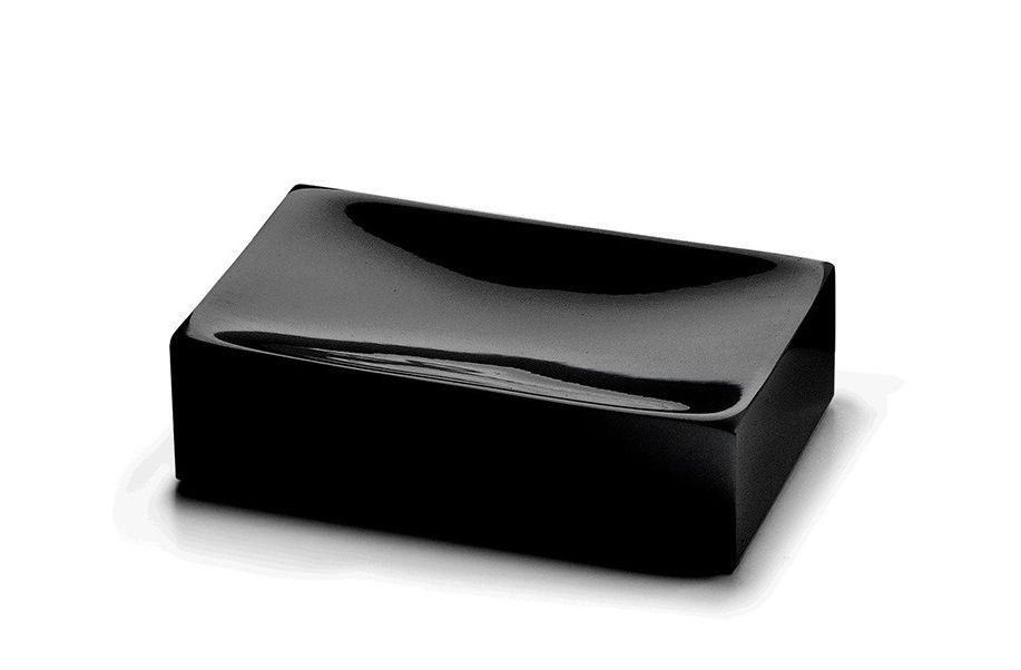 Sofia Matte Black Soap Dish