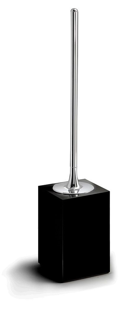 Sofia Matte Black Freestanding Toilet Brush Holder