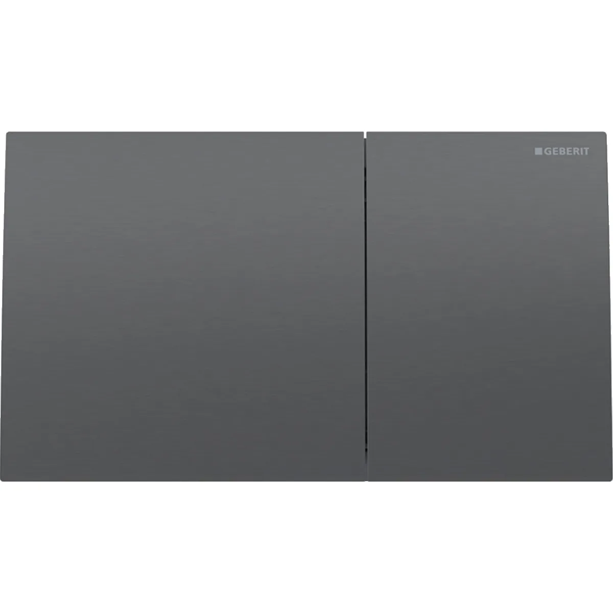 Geberit Sigma70 Flush Plate / Brushed Black Chrome