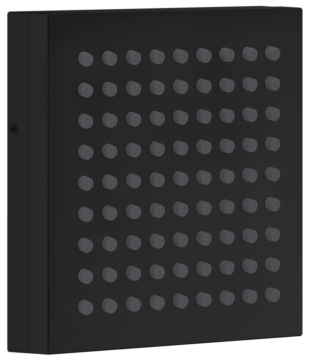Douche d&#39;épaule Axor ShowerComposition 110/110 1 jet, en noir mat