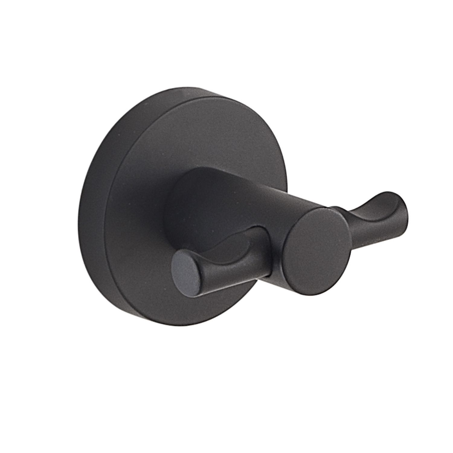 Felce Double Hook in Matte Black