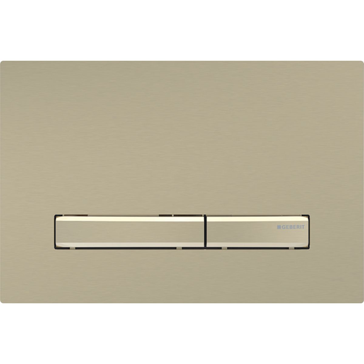 Geberit Sigma50 Flush Plate / Brushed Brass - Brass