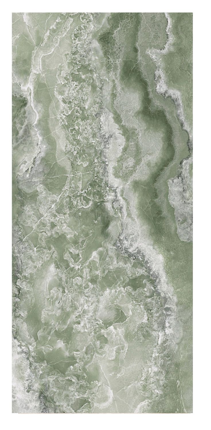 Grès cérame Tagina Onyx Diamond Emerald brillant 60 x 120 cm, rectifié