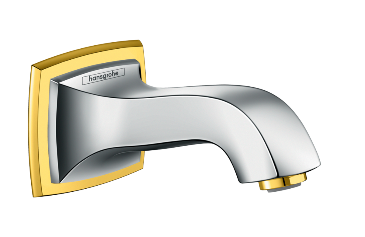 Hansgrohe Metropol Classic Spout in Gold Chrome