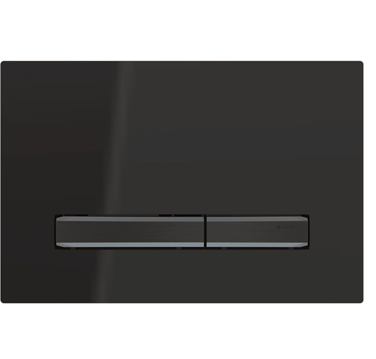 Geberit Sigma50 Flush Plate / Black - Black Chrome