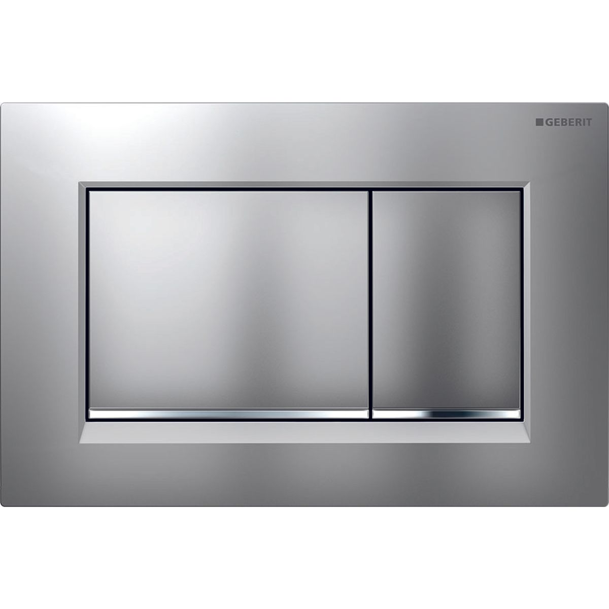 Plaque de déclenchement Geberit Sigma20 square / Chromé mat