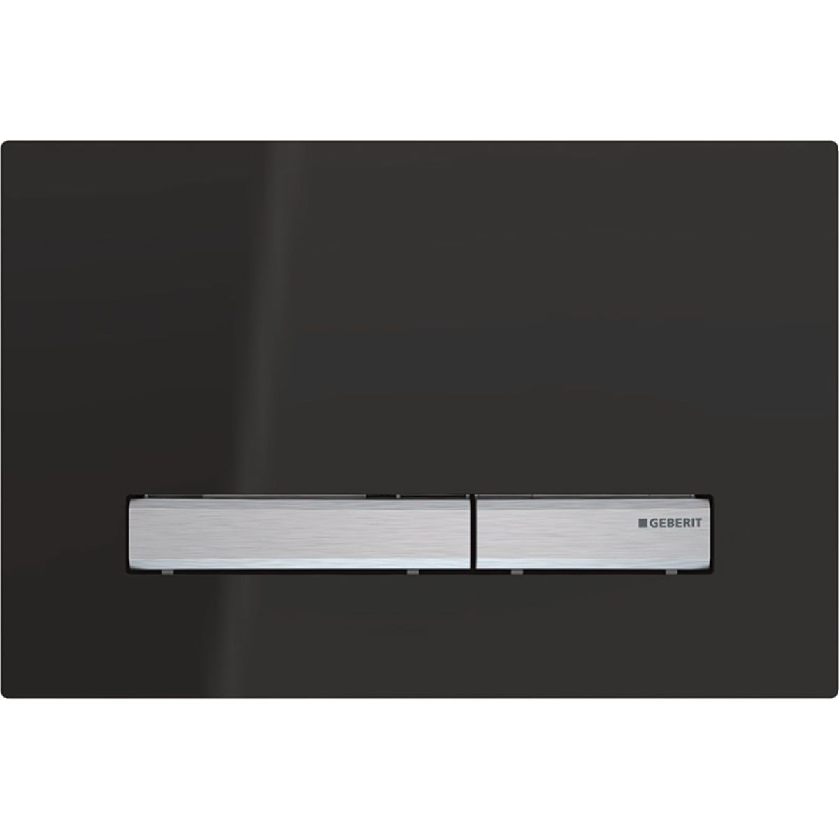 Geberit Sigma50 Flush Plate / Black - Chrome