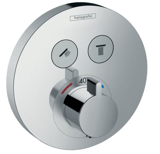Set de finition pour mitigeur thermostatique encastré Hansgrohe ShowerSelect S