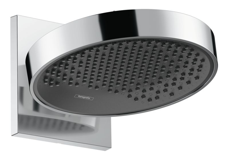 Douche de tête Hansgrohe Rainfinity 250 1 jet avec raccord mural en chromé