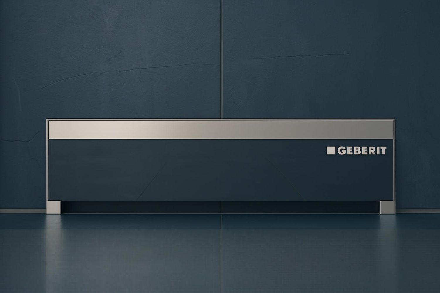 Geberit Uniflex Finishing Set for Wall-Mounted Shower Drain in Glossy Chrome