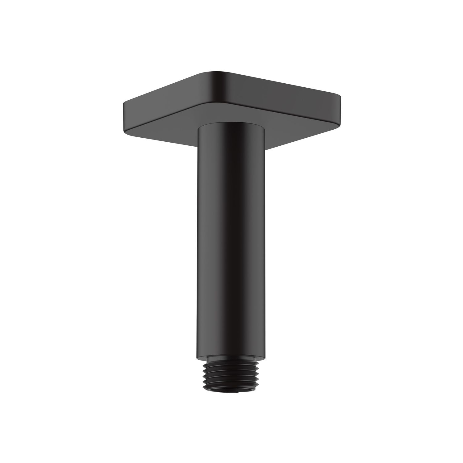 Bras de douche plafonné Hansgrohe Vernis Shape 100 mm en noir mat