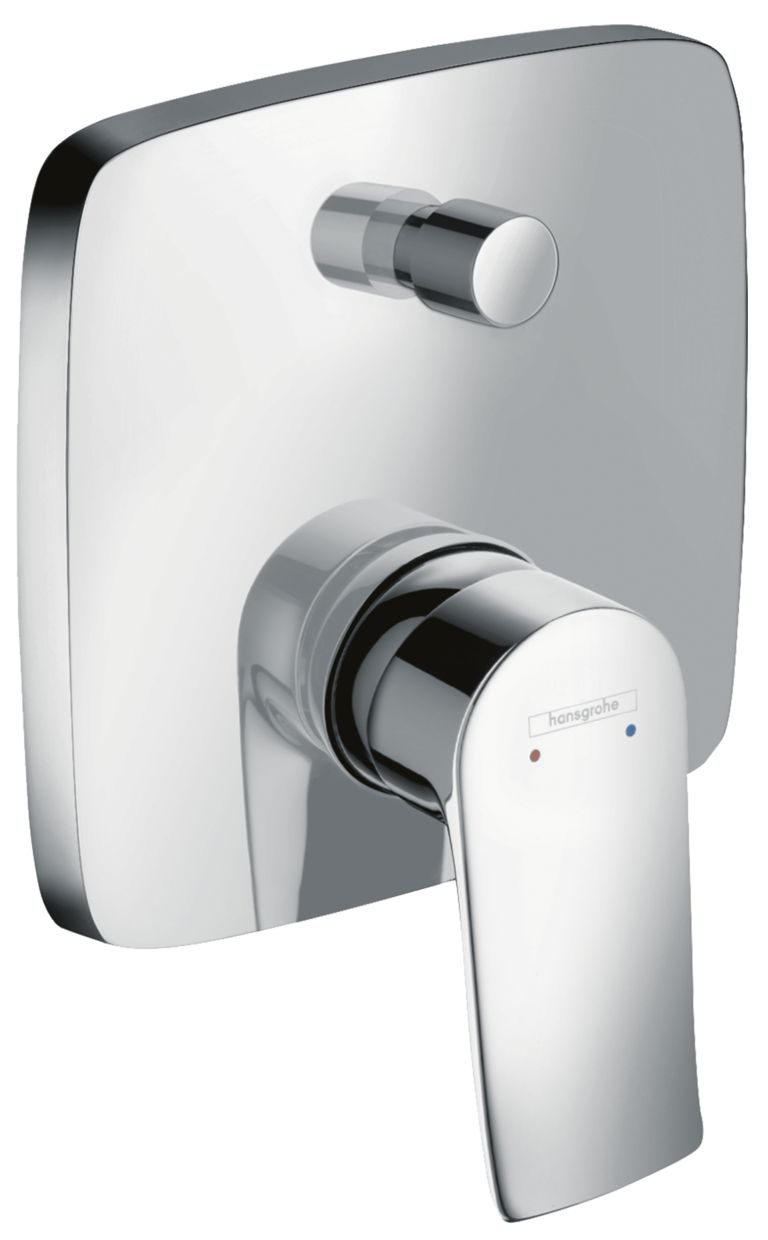 Set de finition pour mitigeur de bain / douche encastré Hansgrohe Metris