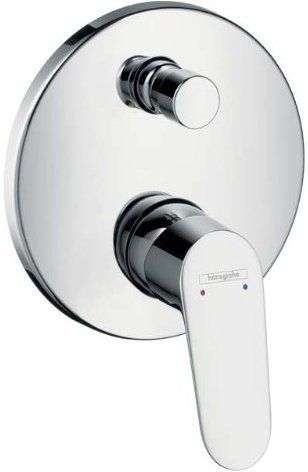Hansgrohe Focus concealed bath/shower mixer trim set