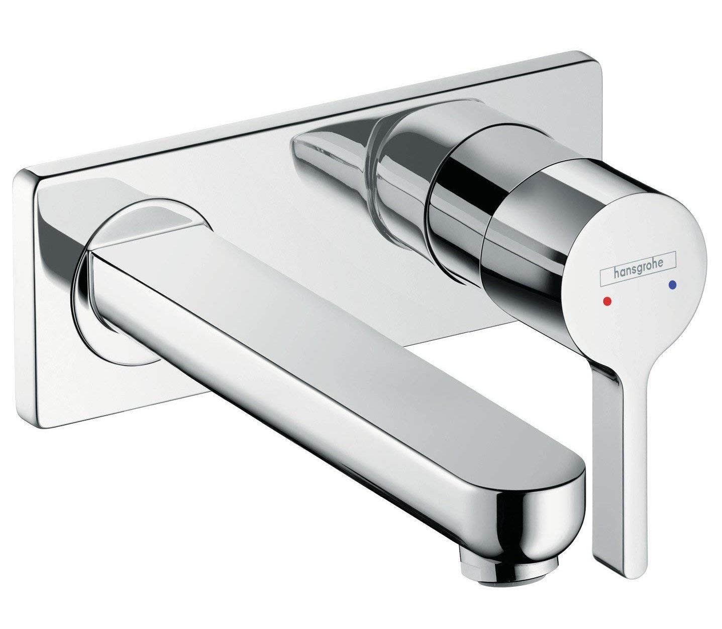 Mitigeur de lavabo encastré Hansgrohe Metris S 225 mm en laiton chromé