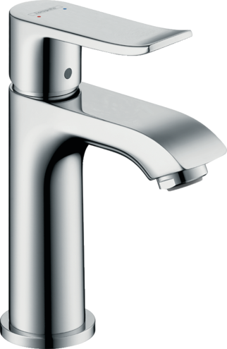 Mitigeur petit lavabo Hansgrohe Metris 100 sans tirette ni vidage