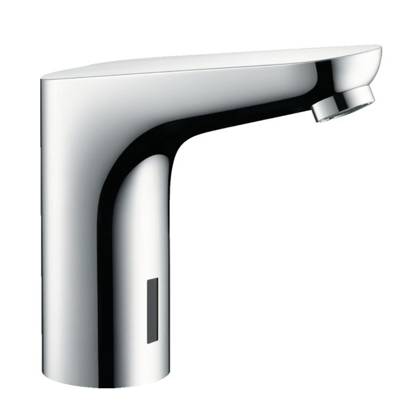 Hansgrohe Focus 130 Electronic Basin Mixer Without Temperature Control Lever, Battery-Powered