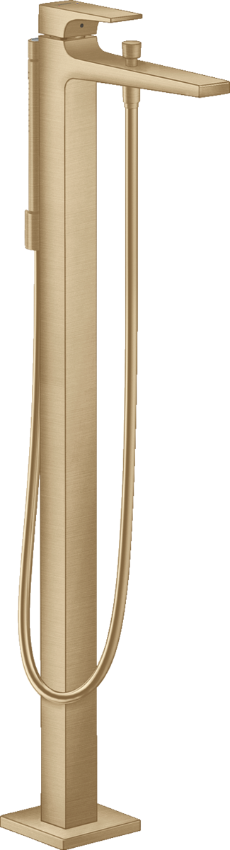Hansgrohe Metropol Bath/Shower Mixer for Floor Mounting in Brushed Bronze