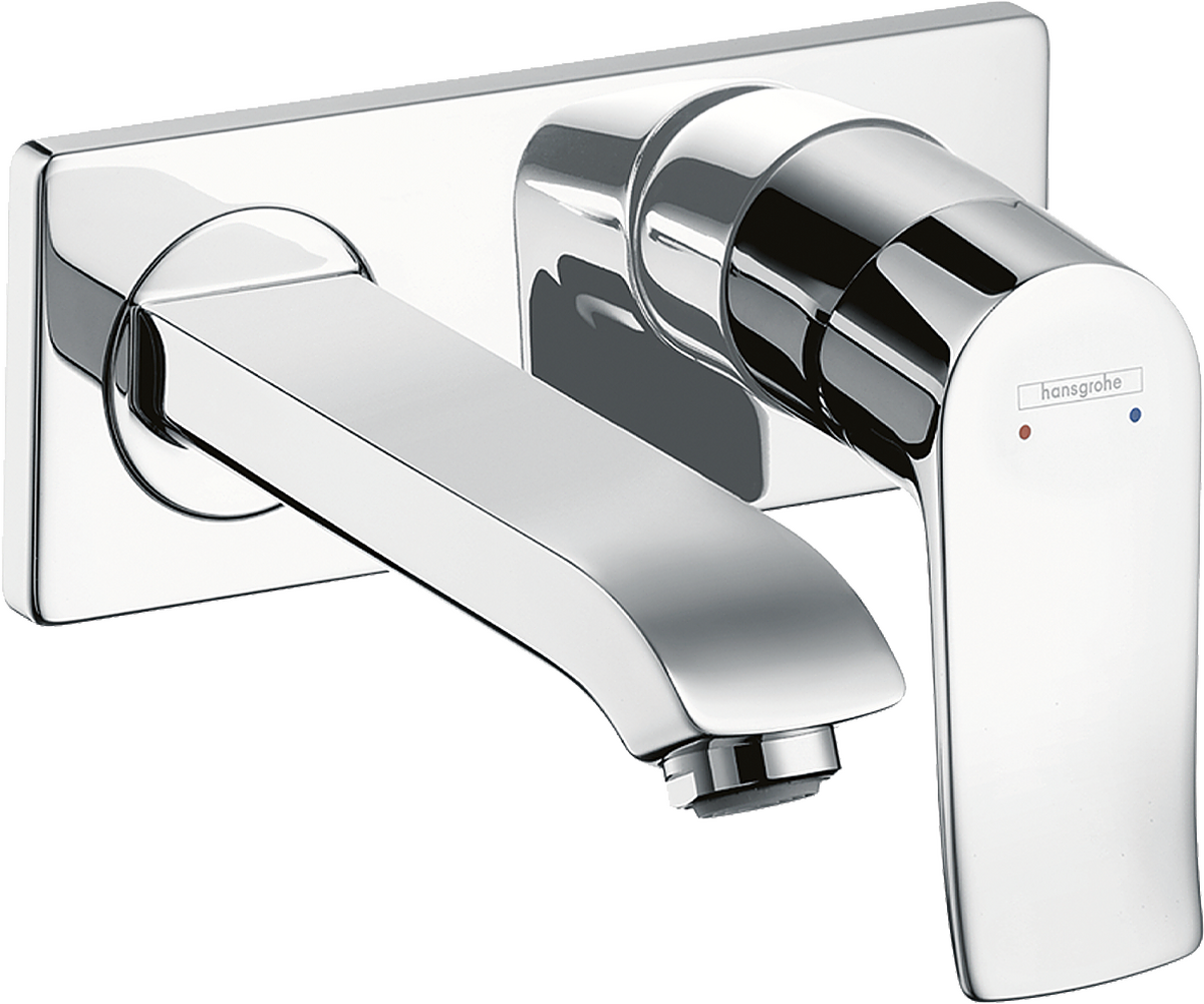 Mitigeur de lavabo encastré Hansgrohe Metris 165 mm