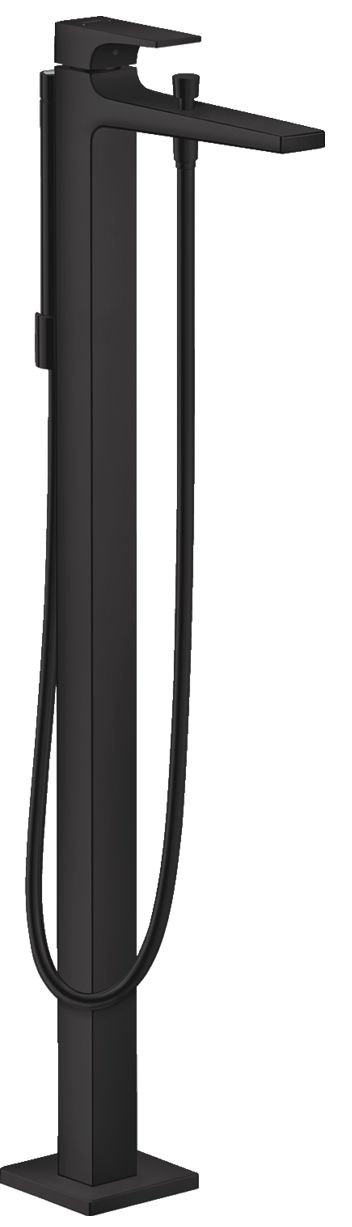 Hansgrohe Metropol Bath/Shower Mixer for Floor Mounting in Matte Black