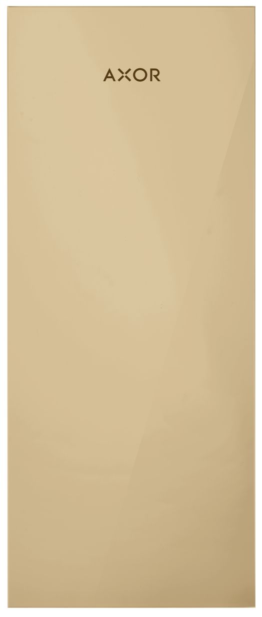 Plaque de finition 245 AXOR MyEdition en bronze poli