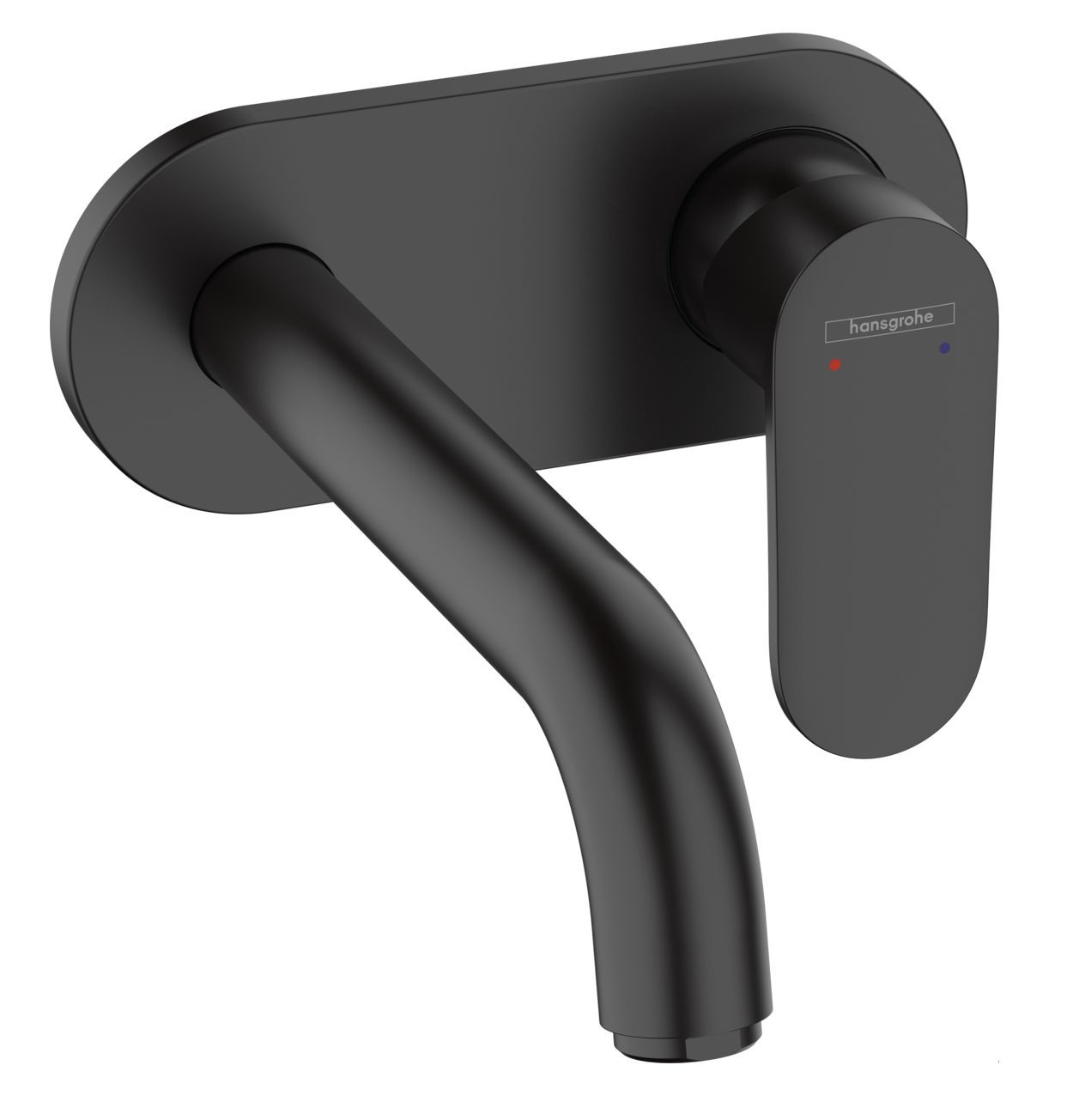 Mitigeur de lavabo encastré Hansgrohe Vernis Blend 207 mm en noir mat