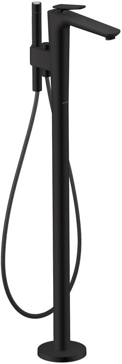 Mitigeur de bain / douche AXOR Citterio C pour montage au sol en noir mat